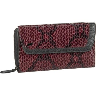 Braun Büffel, Damen, Portemonnaie, Langbörse Luise 52157, Mehrfarbig, Violett Braun Büffel, Damen, Portemonnaie, Langbörse Luise 52157, Mehrfarbig, Violett