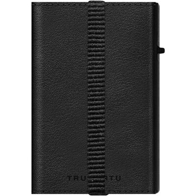 Tru Virtu, Unisex, Portemonnaie, Click & Slide Edge Strap, Schwarz Tru Virtu, Unisex, Portemonnaie, Click & Slide Edge Strap, Schwarz