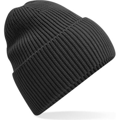 Beechfield, Unisex, Mütze, Oversized Cuffed Beanie, Grau, (One Size) Beechfield, Unisex, Mütze, Oversized Cuffed Beanie, Grau, (One Size)