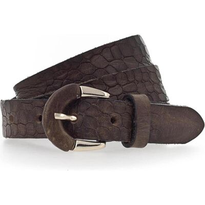 B.Belt, Damen, Gürtel, Charleen Gürtel Leder, Braun, Grün, (95) B.Belt, Damen, Gürtel, Charleen Gürtel Leder, Braun, Grün, (95)