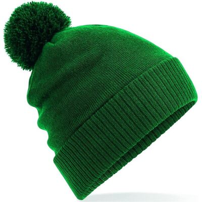 Beechfield, Unisex, Mütze, Thermal Snowstar Beanie, Grün, (One Size) Beechfield, Unisex, Mütze, Thermal Snowstar Beanie, Grün, (One Size)