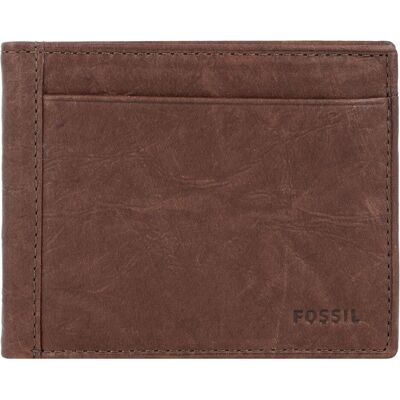 Fossil Herren, Portemonnaie, Neel Geldbörse Leder 11 cm, Braun Fossil Herren, Portemonnaie, Neel Geldbörse Leder 11 cm, Braun