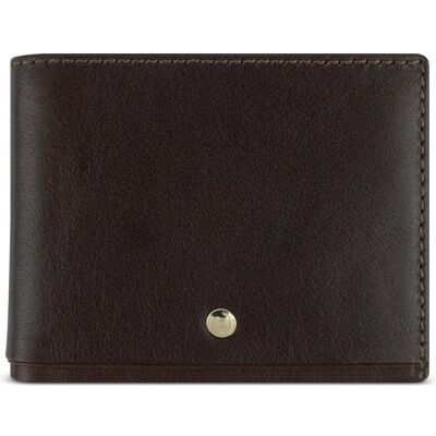 Bugatti Unisex, Portemonnaie, Geldbörse echt Leder Herren, Damen NEAPLES, Braun Bugatti Unisex, Portemonnaie, Geldbörse echt Leder Herren, Damen NEAPLES, Braun