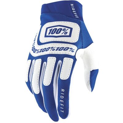 100%, Herren, Handschuhe, Ridefit Gloves, Weiss, (M) 100%, Herren, Handschuhe, Ridefit Gloves, Weiss, (M)