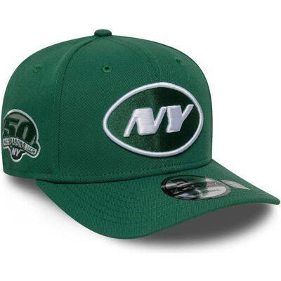 New Era, Herren, Cap, 9Seventy Stretch Cap - Sidepatch New York Jets, Grün New Era, Herren, Cap, 9Seventy Stretch Cap - Sidepatch New York Jets, Grün