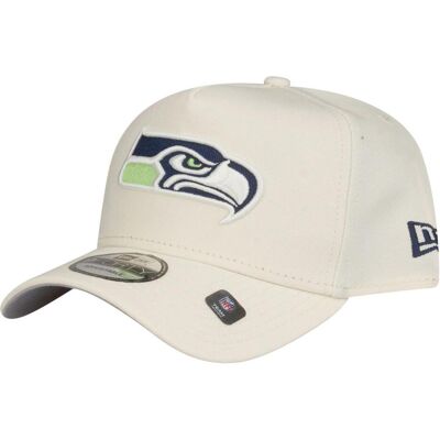 New Era, Herren, Cap, 9Forty A-Frame Cap - Seattle Seahawks chrome beige, Beige New Era, Herren, Cap, 9Forty A-Frame Cap - Seattle Seahawks chrome beige, Beige