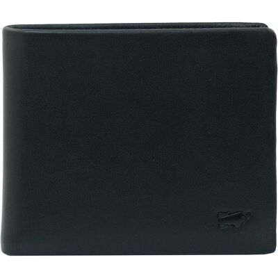 Braun Büffel, Herren, Portemonnaie, Hannes Geldbörse RFID Schutz Leder 12 cm, Schwarz Braun Büffel, Herren, Portemonnaie, Hannes Geldbörse RFID Schutz Leder 12 cm, Schwarz