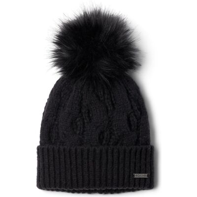 Columbia, Damen, Mütze, Boundless Days™ Cable Knit Pom Beanie, Schwarz, (One Size) Columbia, Damen, Mütze, Boundless Days™ Cable Knit Pom Beanie, Schwarz, (One Size)