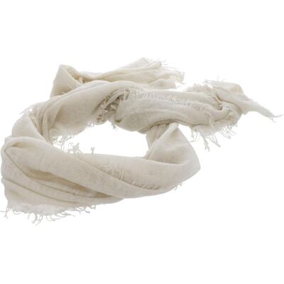 Roeckl, Damen, Schal, Casual Cashmere Scarf, Weiss Roeckl, Damen, Schal, Casual Cashmere Scarf, Weiss