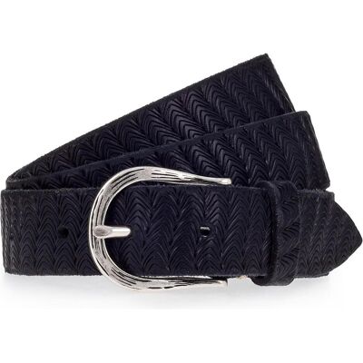 B.Belt, Damen, Gürtel, Gürtel Leder, Blau, (80) B.Belt, Damen, Gürtel, Gürtel Leder, Blau, (80)