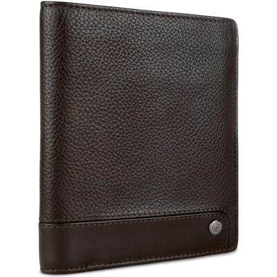 Bugatti Herren, Portemonnaie, Due Geldbörse RFID Schutz Leder 10 cm, Braun Bugatti Herren, Portemonnaie, Due Geldbörse RFID Schutz Leder 10 cm, Braun