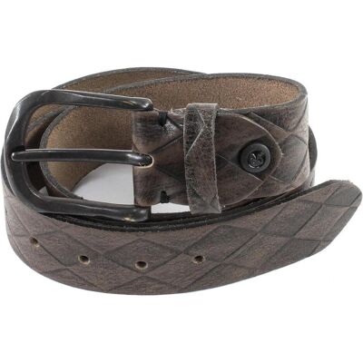 B.Belt, Unisex, Gürtel, Ledergürtel, Mehrfarbig, Braun, Grau B.Belt, Unisex, Gürtel, Ledergürtel, Mehrfarbig, Braun, Grau