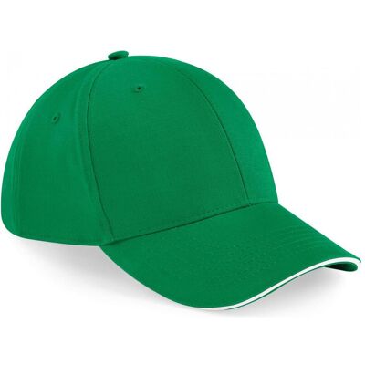 Beechfield, Unisex, Cap, Athleisure, Mehrfarbig, Weiss, Grün, (One Size) Beechfield, Unisex, Cap, Athleisure, Mehrfarbig, Weiss, Grün, (One Size)