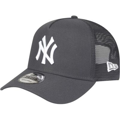 New Era, Herren, Cap, 9Forty Trucker New York Yankees, Grau, (One Size) New Era, Herren, Cap, 9Forty Trucker New York Yankees, Grau, (One Size)