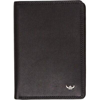 Golden Head, Herren, Portemonnaie, Polo Ausweisetui RFID Leder 9 cm, Schwarz Golden Head, Herren, Portemonnaie, Polo Ausweisetui RFID Leder 9 cm, Schwarz