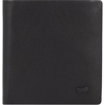Braun Büffel, Unisex, Portemonnaie, Hannes Geldbörse RFID Schutz Leder 9.5 cm, Schwarz Braun Büffel, Unisex, Portemonnaie, Hannes Geldbörse RFID Schutz Leder 9.5 cm, Schwarz