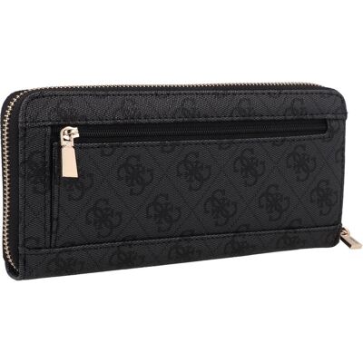 Guess Damen, Portemonnaie, Laurel II Geldbörse 20.5 cm, Schwarz, Grau Guess Damen, Portemonnaie, Laurel II Geldbörse 20.5 cm, Schwarz, Grau