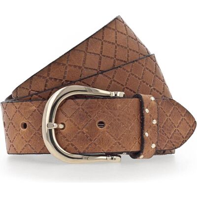 B.Belt, Damen, Gürtel, Liana Gürtel Leder, Braun B.Belt, Damen, Gürtel, Liana Gürtel Leder, Braun