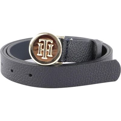 Tommy Hilfiger Damen, Gürtel, TH New Round 2.5, Blau, (80) Tommy Hilfiger Damen, Gürtel, TH New Round 2.5, Blau, (80)