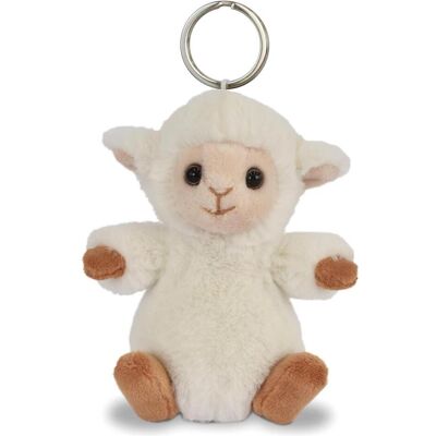 Doudou et Compagnie, Unisex, Schlüsselanhänger, Schlüsselanhänger Lamm 12cm, Mehrfarbig Doudou et Compagnie, Unisex, Schlüsselanhänger, Schlüsselanhänger Lamm 12cm, Mehrfarbig