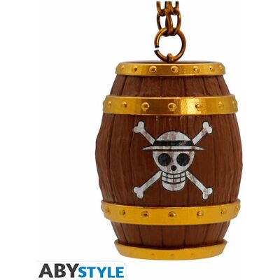 ABYstyle Unisex, Schlüsselanhänger, Portachiavi One Piece Barile, Mehrfarbig ABYstyle Unisex, Schlüsselanhänger, Portachiavi One Piece Barile, Mehrfarbig
