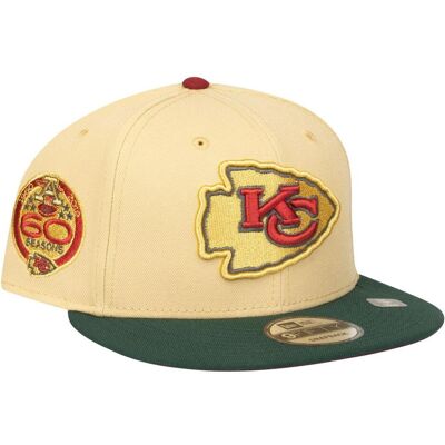 New Era, Herren, Cap, 9Fifty Snapback Cap - Anniversary Kansas City Chiefs, Beige, (One Size) New Era, Herren, Cap, 9Fifty Snapback Cap - Anniversary Kansas City Chiefs, Beige, (One Size)