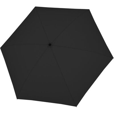 Doppler, Damen, Regenschirm, Fiber Micro Flat Taschenschirm 5 cm, Schwarz Doppler, Damen, Regenschirm, Fiber Micro Flat Taschenschirm 5 cm, Schwarz