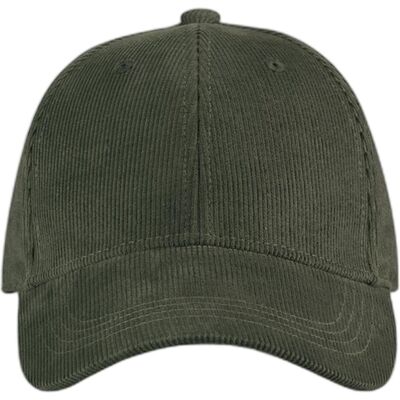 Beechfield, Unisex, Cap, EarthAware Organic Cord Baseball Cap, Grün Beechfield, Unisex, Cap, EarthAware Organic Cord Baseball Cap, Grün