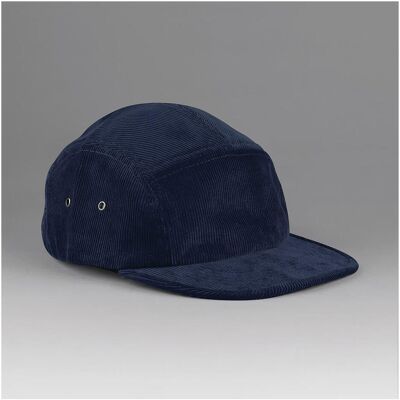 Beechfield, Unisex, Cap, 5-Panel-Cap aus Samt, Blau, (One Size) Beechfield, Unisex, Cap, 5-Panel-Cap aus Samt, Blau, (One Size)