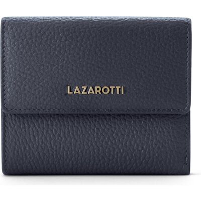 Lazarotti, Damen, Portemonnaie, Bologna Leather Geldbörse Leder 12 cm, Blau Lazarotti, Damen, Portemonnaie, Bologna Leather Geldbörse Leder 12 cm, Blau