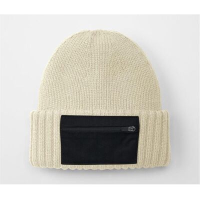 Beechfield, Unisex, Mütze, Zip Patch Beanie, Mehrfarbig, Schwarz, (One Size) Beechfield, Unisex, Mütze, Zip Patch Beanie, Mehrfarbig, Schwarz, (One Size)