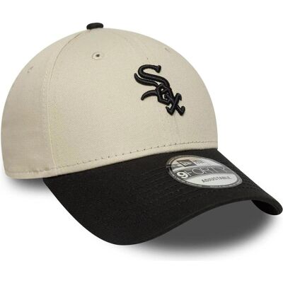 New Era, Herren, Cap, Chicago White Sox Baseballkappe League Essential 9forty, Beige, (One Size) New Era, Herren, Cap, Chicago White Sox Baseballkappe League Essential 9forty, Beige, (One Size)