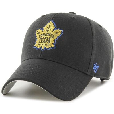 47 Brand, Herren, Cap, Gold Metallic Toronto Maple Leafs, Schwarz, (One Size) 47 Brand, Herren, Cap, Gold Metallic Toronto Maple Leafs, Schwarz, (One Size)