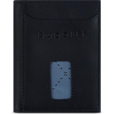 Bugatti Herren, Portemonnaie, Geldbörse SECURE SLIM, Schwarz Bugatti Herren, Portemonnaie, Geldbörse SECURE SLIM, Schwarz