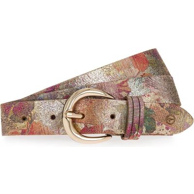 Tamaris Damen, Gürtel, Gürtel Leder, Gold, Mehrfarbig, (105) Tamaris Damen, Gürtel, Gürtel Leder, Gold, Mehrfarbig, (105)