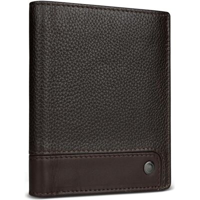 Bugatti Herren, Portemonnaie, Due Geldbörse RFID Schutz Leder 9 cm, Braun Bugatti Herren, Portemonnaie, Due Geldbörse RFID Schutz Leder 9 cm, Braun