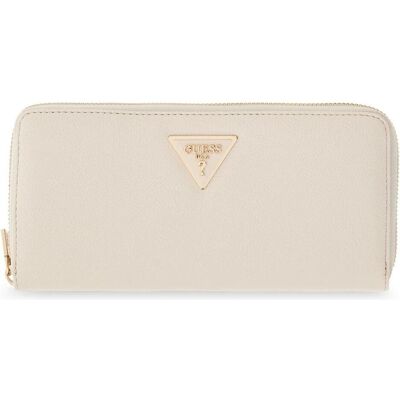 Guess Damen, Portemonnaie, Laurel II SLG Large Zip Around Wallet, Weiss Guess Damen, Portemonnaie, Laurel II SLG Large Zip Around Wallet, Weiss