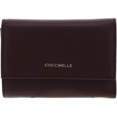 Coccinelle Damen, Portemonnaie, Geldbörse METALLIC, Violett Coccinelle Damen, Portemonnaie, Geldbörse METALLIC, Violett