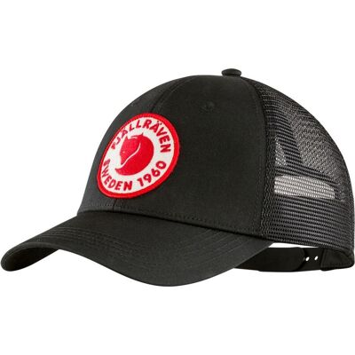 Fjällräven, Unisex, Cap, 1960 Logo Långtradarkeps Cap, Schwarz, (M, S) Fjällräven, Unisex, Cap, 1960 Logo Långtradarkeps Cap, Schwarz, (M, S)