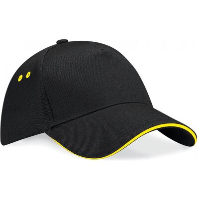 Beechfield, Unisex, Cap, Ultimate, Gelb, Schwarz, (One Size) Beechfield, Unisex, Cap, Ultimate, Gelb, Schwarz, (One Size)