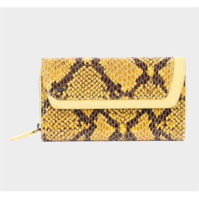Braun Büffel, Damen, Portemonnaie, LUISE Geldbörse L 26CS lemon, Gelb Braun Büffel, Damen, Portemonnaie, LUISE Geldbörse L 26CS lemon, Gelb