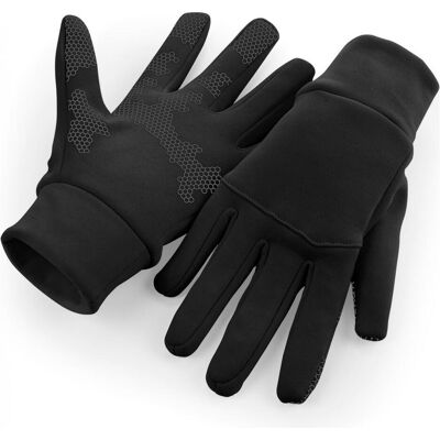 Beechfield, Damen, Handschuhe, Softshell-Sporthandschuhe, Schwarz, (M, S) Beechfield, Damen, Handschuhe, Softshell-Sporthandschuhe, Schwarz, (M, S)