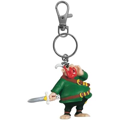 Plastoy, Herren, Schlüsselanhänger, Astérix - Porte-clés Pirate Barbe-rouge, Mehrfarbig Plastoy, Herren, Schlüsselanhänger, Astérix - Porte-clés Pirate Barbe-rouge, Mehrfarbig
