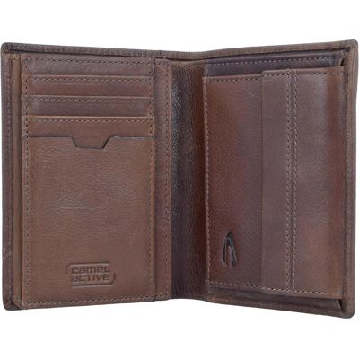 Camel Active, Herren, Portemonnaie, Tokyo Geldbörse RFID Schutz Leder 10 cm, Braun Camel Active, Herren, Portemonnaie, Tokyo Geldbörse RFID Schutz Leder 10 cm, Braun