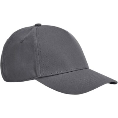 Beechfield, Unisex, Cap, EarthAware Classic Organic Cotton 5 Panel Cap, Grau, (One Size) Beechfield, Unisex, Cap, EarthAware Classic Organic Cotton 5 Panel Cap, Grau, (One Size)