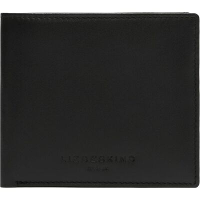 Liebeskind Berlin, Damen, Portemonnaie, Geräumige Geldbörse aus glattem Leder, Schwarz Liebeskind Berlin, Damen, Portemonnaie, Geräumige Geldbörse aus glattem Leder, Schwarz