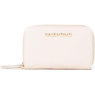 Valentino, Damen, Portemonnaie, Nur Re Zip Around Wallet, Beige Valentino, Damen, Portemonnaie, Nur Re Zip Around Wallet, Beige