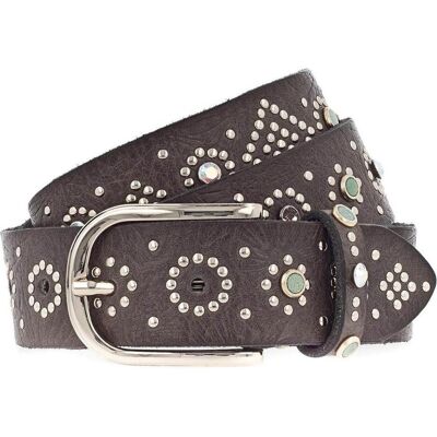 B.Belt, Damen, Gürtel, Mea Gold Belt, Grau B.Belt, Damen, Gürtel, Mea Gold Belt, Grau