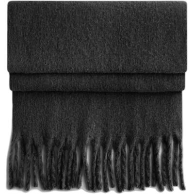 Beechfield, Unisex, Schal, Fluffy Scarf, Schwarz Beechfield, Unisex, Schal, Fluffy Scarf, Schwarz