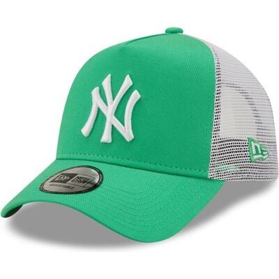 New Era, Herren, Cap, Aframe Trucker New York Yankees Island Green, Grün, (One Size) New Era, Herren, Cap, Aframe Trucker New York Yankees Island Green, Grün, (One Size)